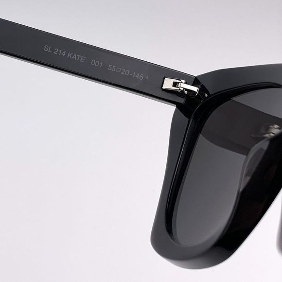 Saint Laurent  SL214 KATE 001 BRAND NEW Sunglasses  Black Cat Eye Women main image 10